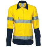 DNC Ladies HiVis Two Tone Drill Sh irt with 3M R/Tape - Long sleeve
Product Code: 3936