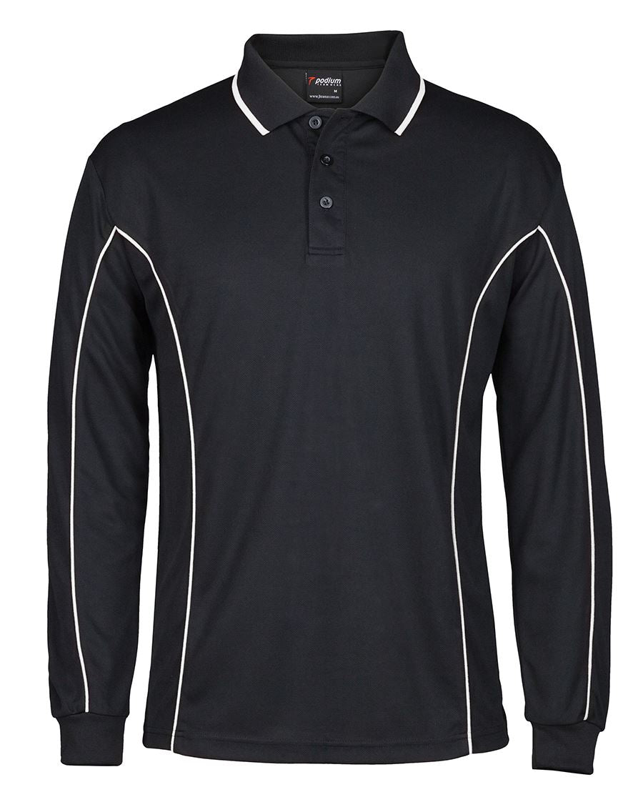 PODIUM L/S PIPING POLO
7PIPL