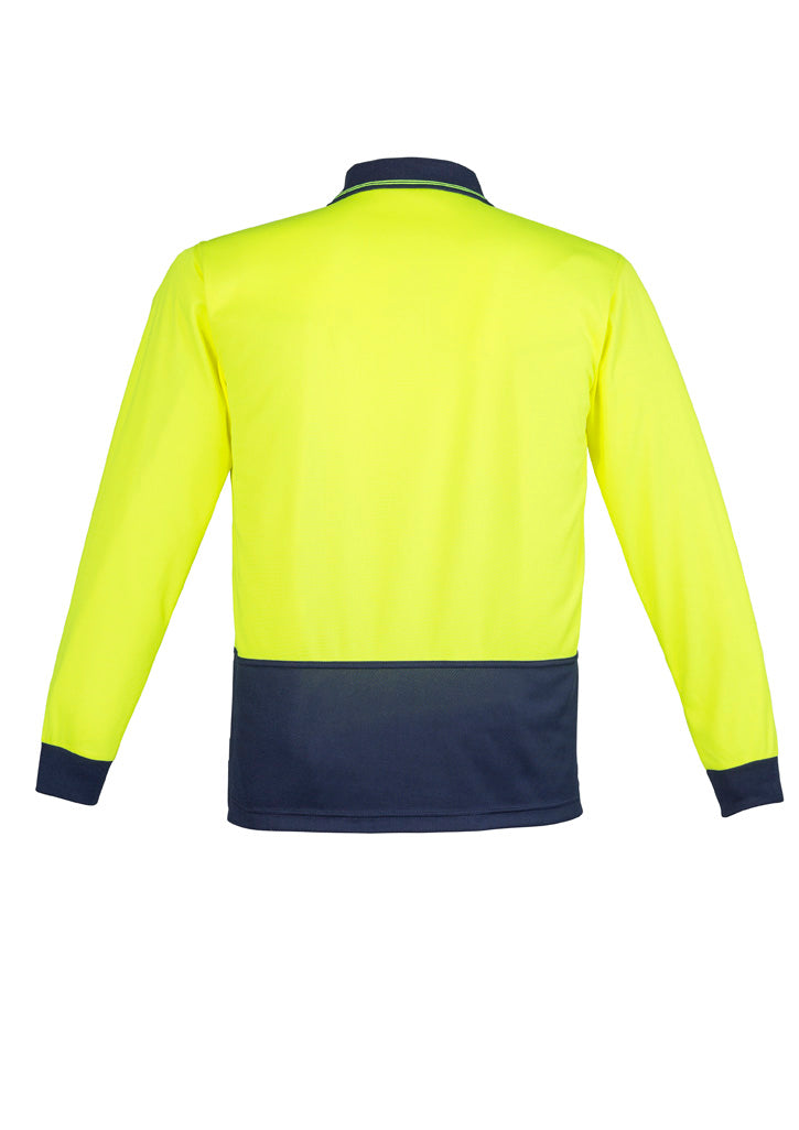 GCZH232 Unisex Hi Vis Basic Long Sleeve Polo