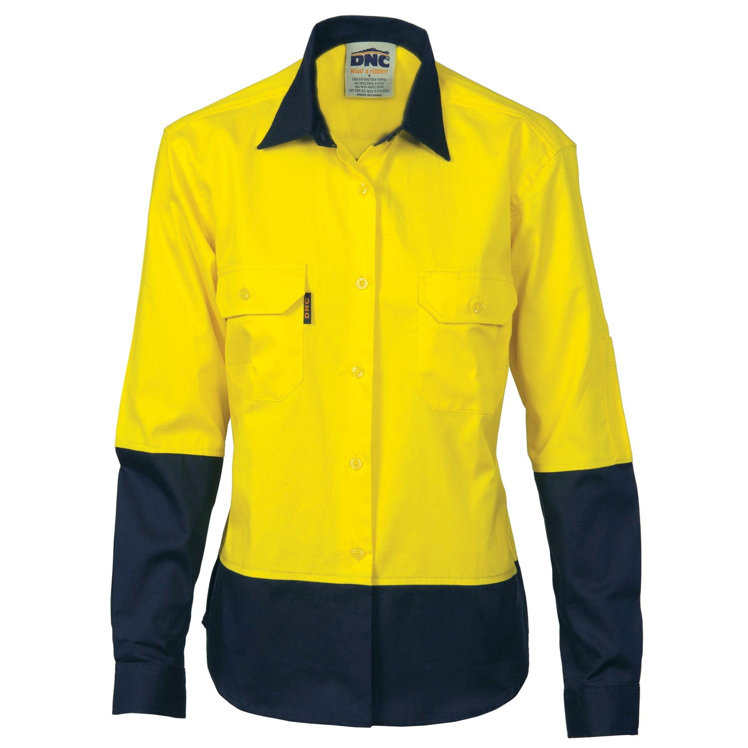 DNC Ladies HiVis 2 Tone Cool-Breeze Cott on Sh irt - Long Sleeve
Product Code: 3940
