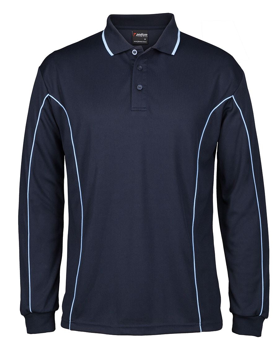 PODIUM L/S PIPING POLO
7PIPL