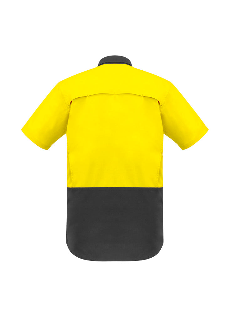 GCZW815 Mens Rugged Cooling Hi Vis Short Sleeve Shirt