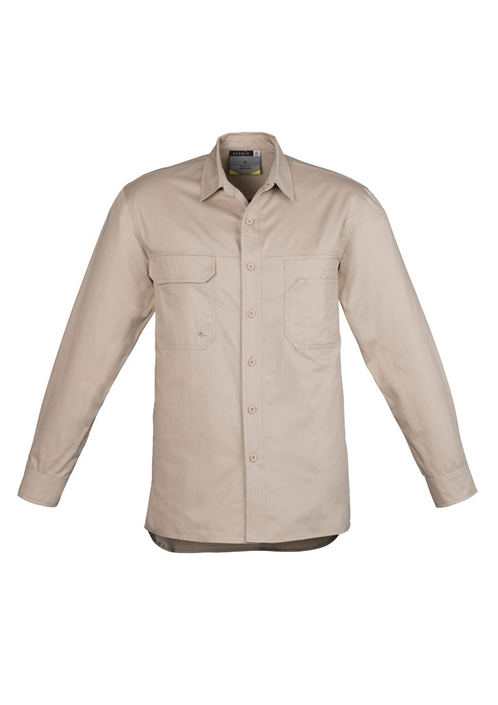 GCZW121 Mens Lightweight Tradie Long Sleeve Shirt